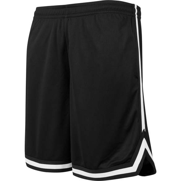 Two-tone mesh shorts