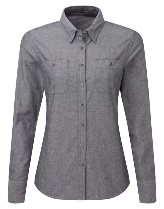 Women’s Chambray shirt, organic and Fairtrade certified