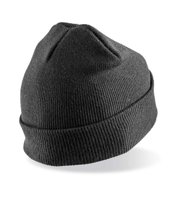 Double-knit printers beanie