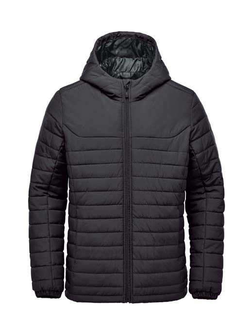 Nautilus quilted hooded jacket